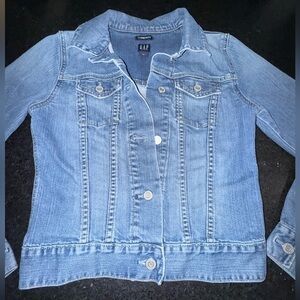 UEC GAP WESTERN VIBE Blue Jean Denim Jacket Sz XS 98% COTTON